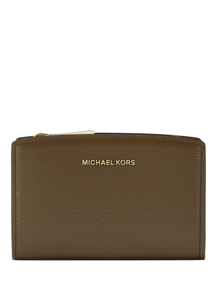 Michael Kors Bryant Zip-Around Leather Wallet, Loden, Loden
