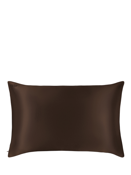 Slip® Pure Silk Zippered Pillowcase, Chocolate, Chocolate