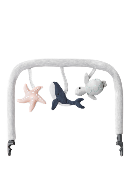 Ergobaby Evolve 3-in-1 Baby Bouncer Toy Bar, Multi
