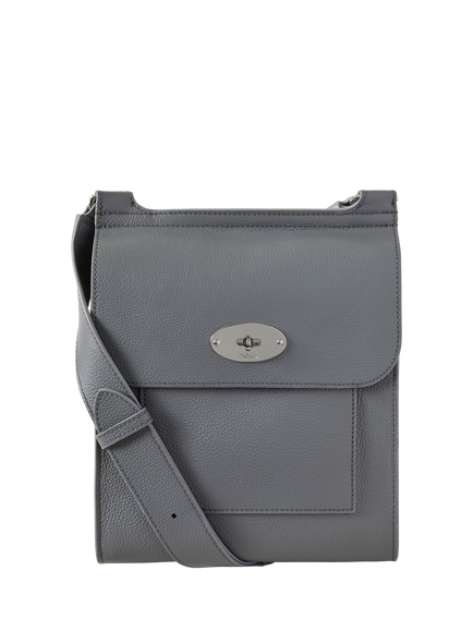 Mulberry Antony Satchel Bag, Foggy Grey, Foggy Grey