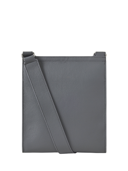Mulberry Antony Satchel Bag, Foggy Grey - view 2, Foggy Grey