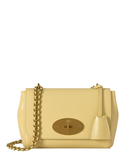 Mulberry Lily Leather Shoulder Bag, Butter, Butter
