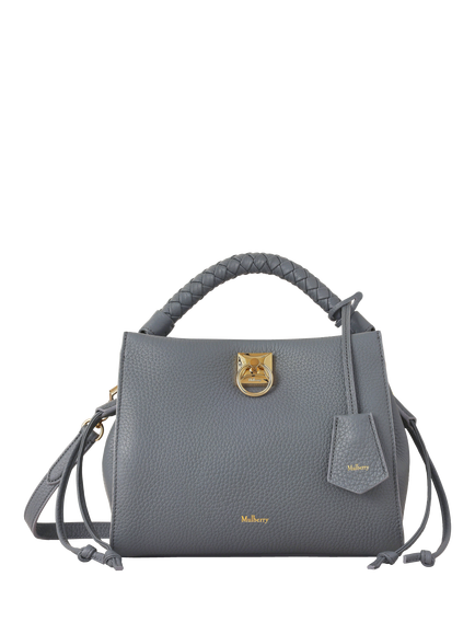 Mulberry Small Iris Grab Bag, Foggy Grey, Foggy Grey