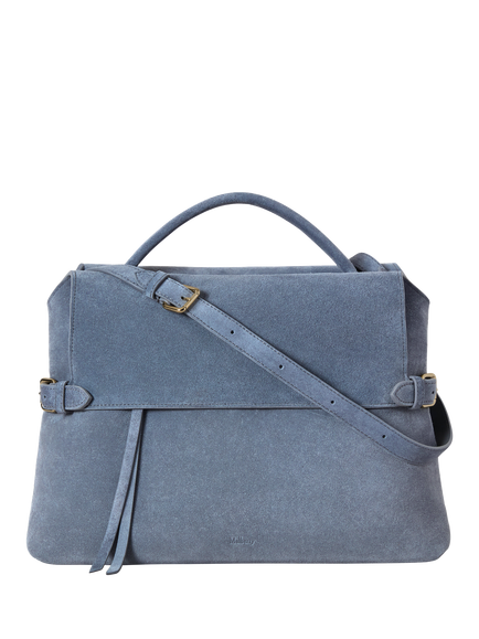 Mulberry Stevie Top Handle Crossbody Bag, Foggy Grey - view 2, Foggy Grey