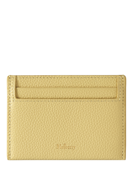 Mulberry Continental Credit Card Holder, Butter
