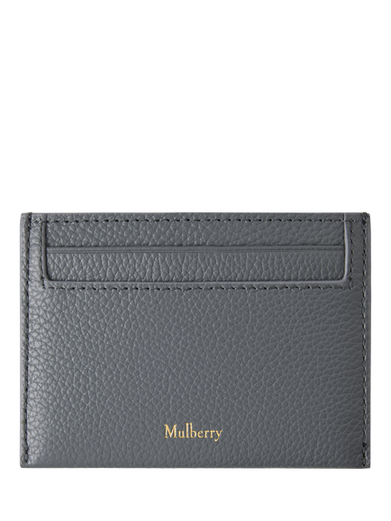 Mulberry Heritage Card Slip Holder, Foggy Grey, Foggy Grey