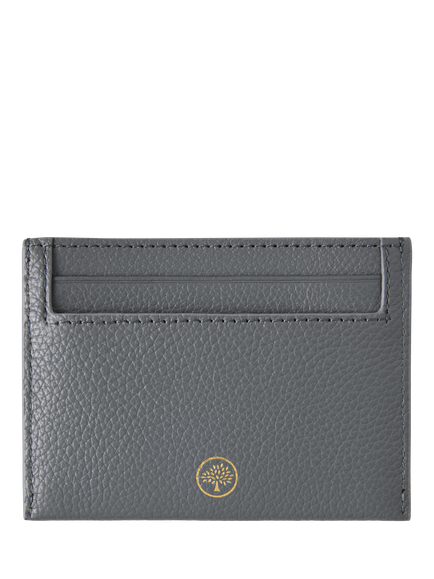 Mulberry Heritage Card Slip Holder, Foggy Grey - view 2, Foggy Grey