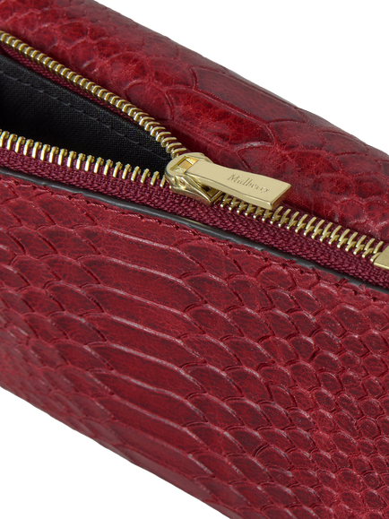 Mulberry Darley Folded Multi Card Wallet, Apple Red - view 2, Apple Red