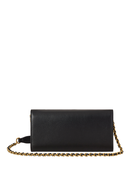 Mulberry Lily Chain Phone Wallet, Black - view 2, Black