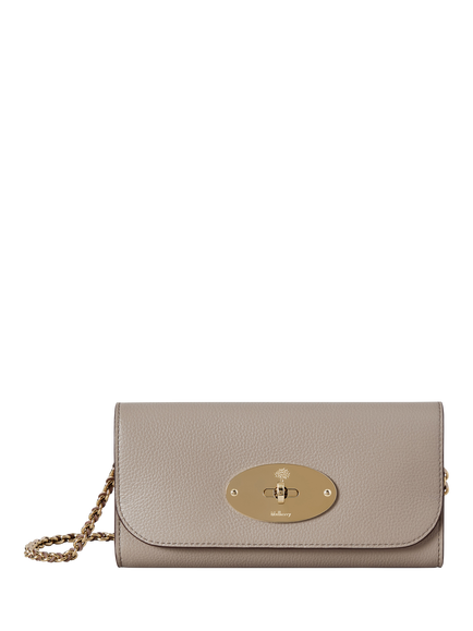 Mulberry Lily Chain Phone Wallet, Cashmere Taupe, Cashmere Taupe