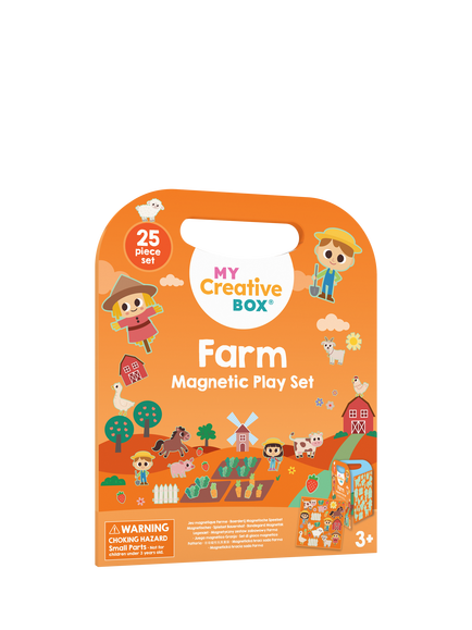 My Creative Box Farm Magnetic Play Set, Multi