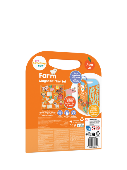 My Creative Box Farm Magnetic Play Set - view 2, Multi