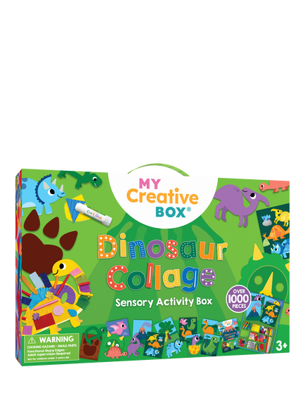 My Creative Box Dinosaur Collage Sensory Activity Box, Multi