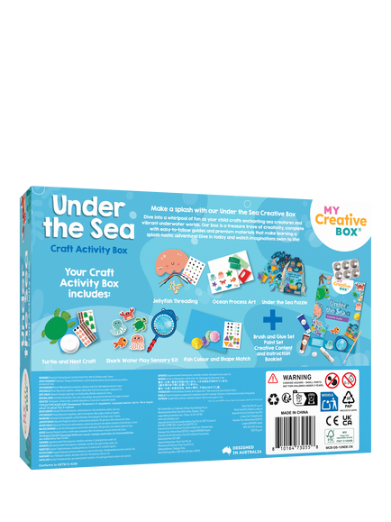 My Creative Box Under the Sea Craft Activity Box - view 2, Multi