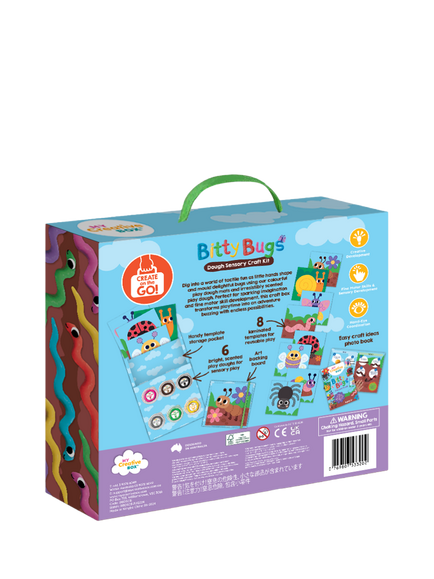 My Creative Box Bitty Bugs Dough Sensory Craft Box - view 2, Multi