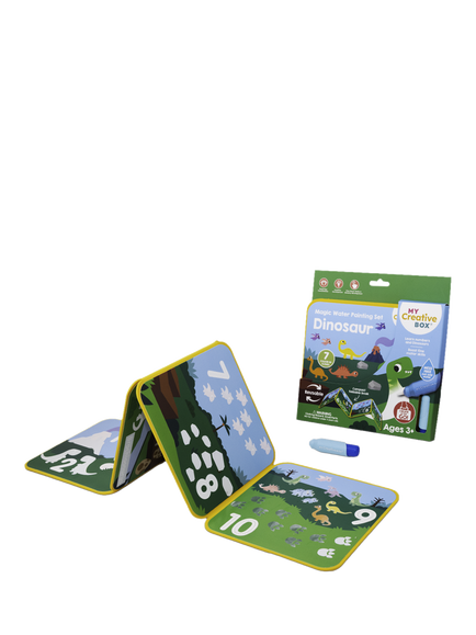 My Creative Box Dinosaur Magic Water Painting Set - view 2, Multi