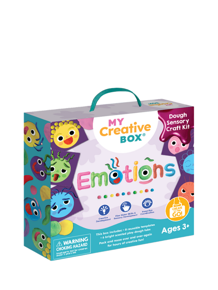 My Creative Box Emotions Dough Sensory Craft Box, Multi