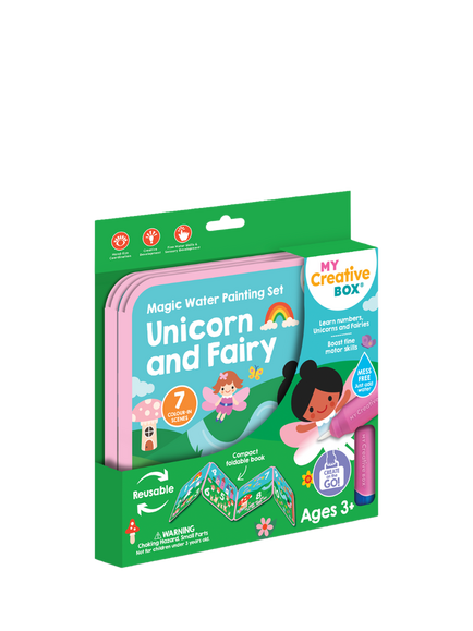 My Creative Box Unicorn and Fairy Magic Water Painting Set, Multi