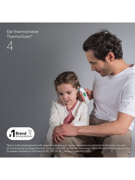Braun ThermoScan® 4 Ear Thermometer - view 2, Multi