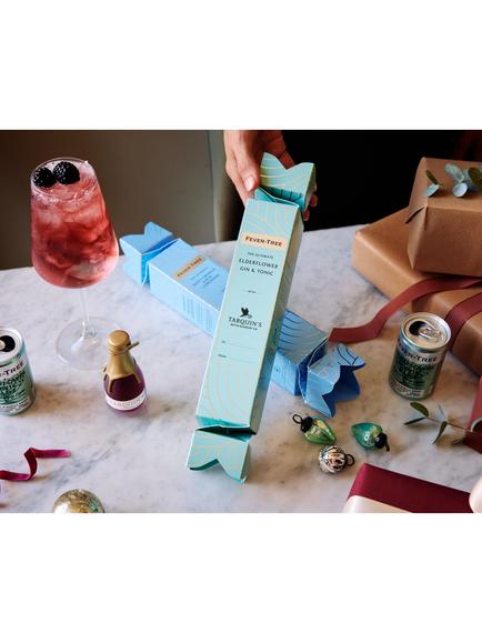 Fever-Tree The Ultimate Elderflower Gin & Tonic Christmas Cracker, 20cl - view 2, Multi