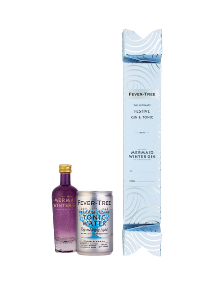 Fever-Tree The Ultimate Festive Gin & Tonic Christmas Cracker, 20cl, Multi