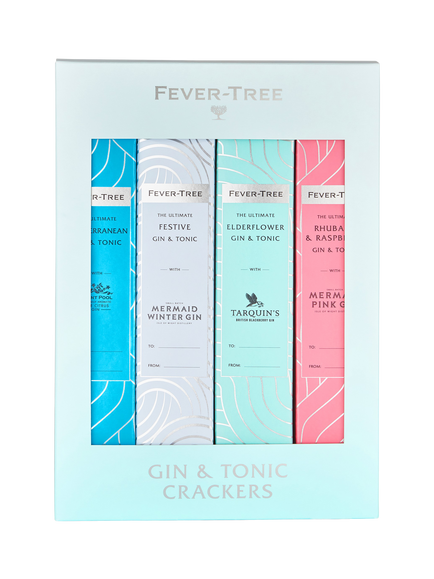 Fever-Tree The Ultimate Gin & Tonic Cracker Set, 4x 20cl - view 2, Multi