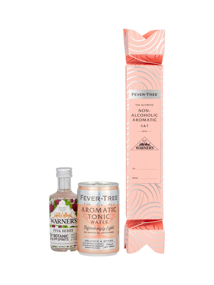 Fever-Tree The Ultimate Non-Alcoholic Aromatic Gin & Tonic Christmas Cracker, 20cl, Multi