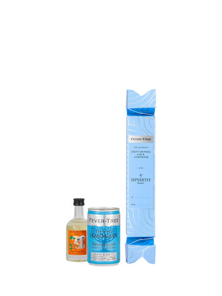 Fever-Tree The Ultimate Zesty Orange Gin & Lemonde  Christmas Cracker, 20cl, Multi