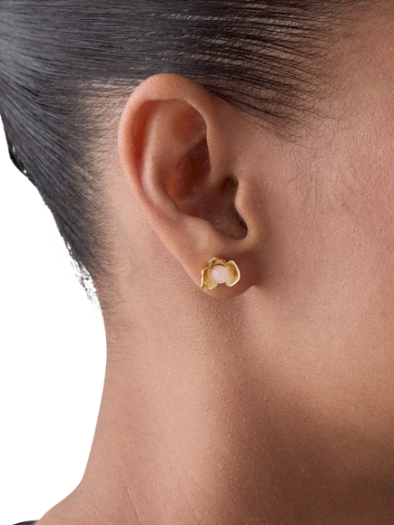 kate spade new york Gilded Garden Stud Earrings, Blush - view 2, Blush