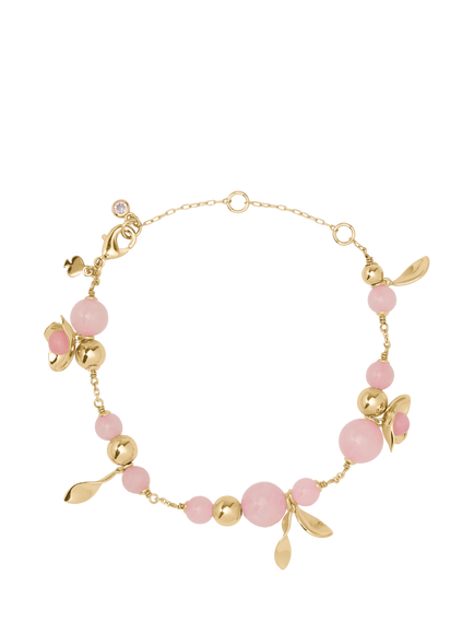 kate spade new york Gilded Garden Charm Bracelet, Blush, Blush