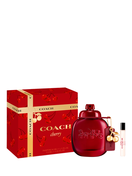 Coach Cherry Parfum 50ml Fragrance Gift Set, 