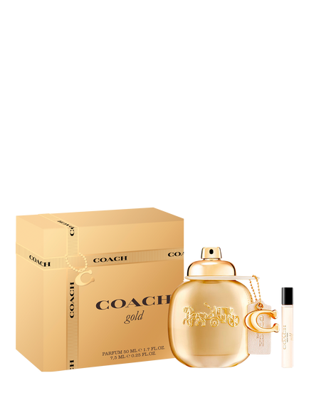 Coach Gold Parfum 50ml Fragrance Gift Set, 