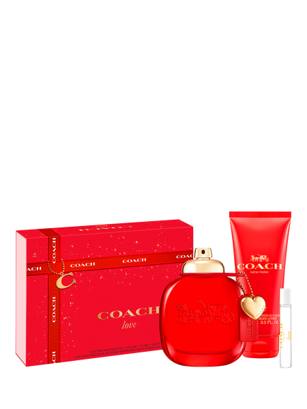 Coach Love Eau de Parfum 90ml Fragrance Gift Set, 