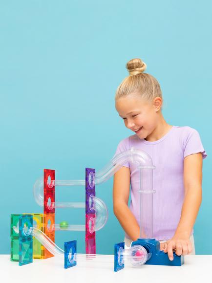 Connetix Ball Run Launcher Pack Set, 47 Piece - view 2, Multi