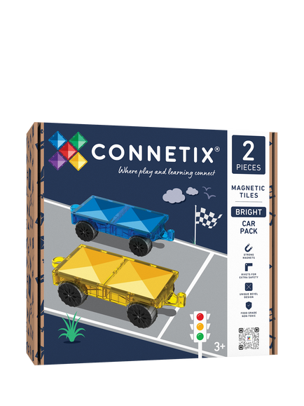 CONNETIX Bright Car Pack, 2 Piece, Multi
