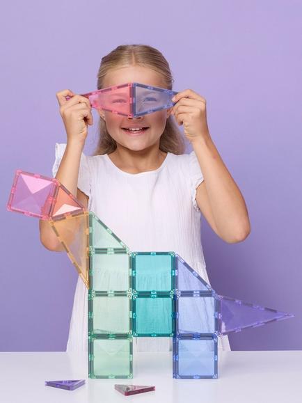 CONNETIX Pastel Starter Pack, 56 Pieces - view 2, Multi