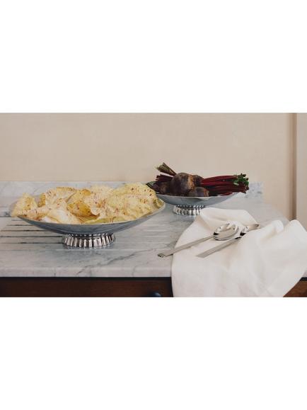Georg Jensen Bernadotte Stainless Steel Small Dish, 28cm - view 2, Stainless Steel