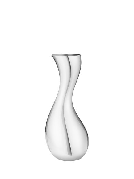 Georg Jensen Cobra Stainless Steel Vase, H33cm, Stainless Steel