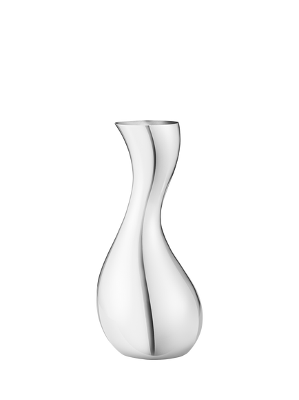 Georg Jensen Cobra Stainless Steel Vase, H17cm, Stainless Steel