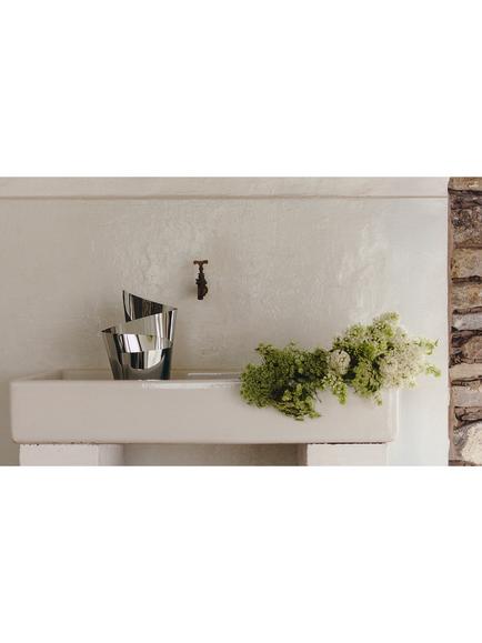Georg Jensen Fold Stainless Steel Vase, H32cm - view 2, Stainless Steel
