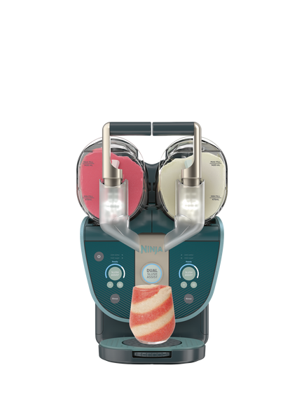 Ninja Slushi Twist FS702UK Frozen Drink Maker, Green, Green