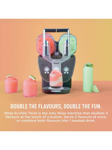 Ninja Slushi Twist FS702UK Frozen Drink Maker, Green - view 2, Green