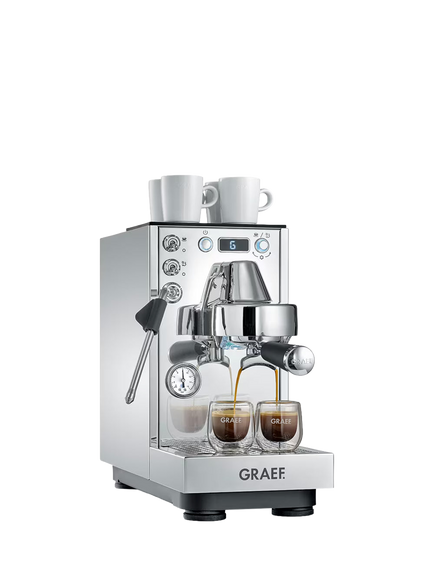 Graef Dicianova Automatic Espresso Machine, Silver - view 2, Silver