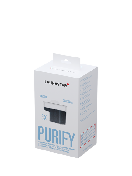 Laurastar Limescale Filter Cartridge, Pack of 3, Black - view 2, Black