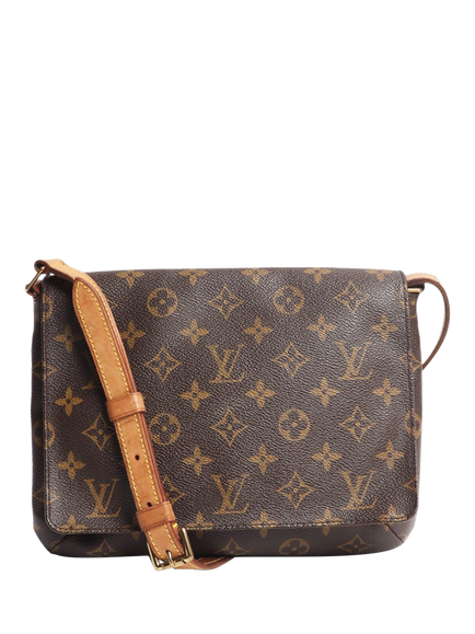 Pre-loved Louis Vuitton 1999 Musette Tango Bag, Brown, Brown