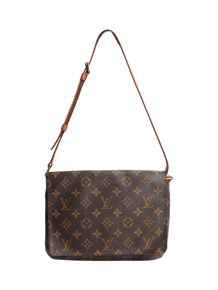 Pre-loved Louis Vuitton 1999 Musette Tango Bag, Brown - view 2, Brown