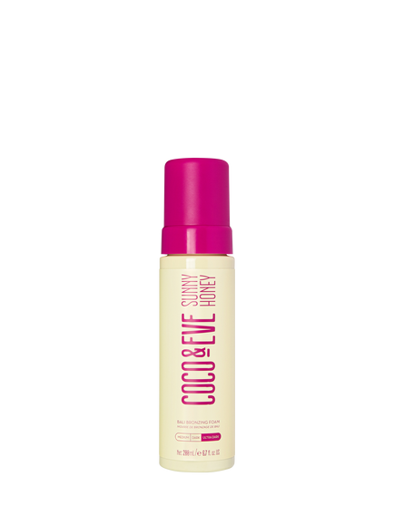 Coco & Eve Sunny Honey Bali Bronzing Foam, Ultra Dark, 200ml, Ultra Dark
