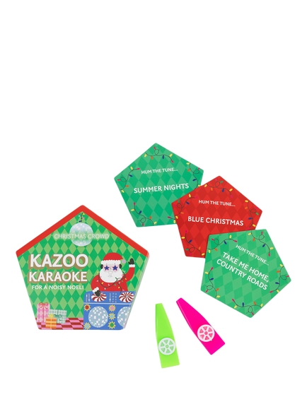 Talking Tables Kazoo Karaoke Game - view 2, Green Multi Green