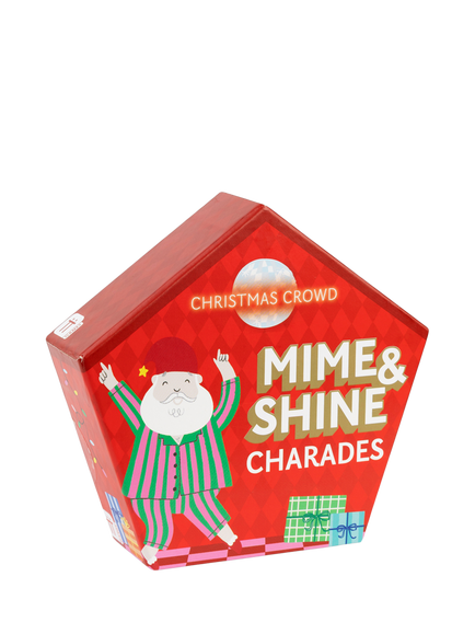 Talking Tables Mime & Shine Charades Game, Red Multi Red