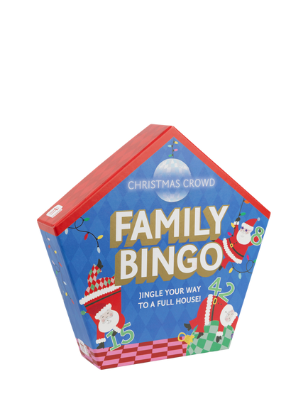 Talking Tables Family Bingo Game, Blue Multi Blue